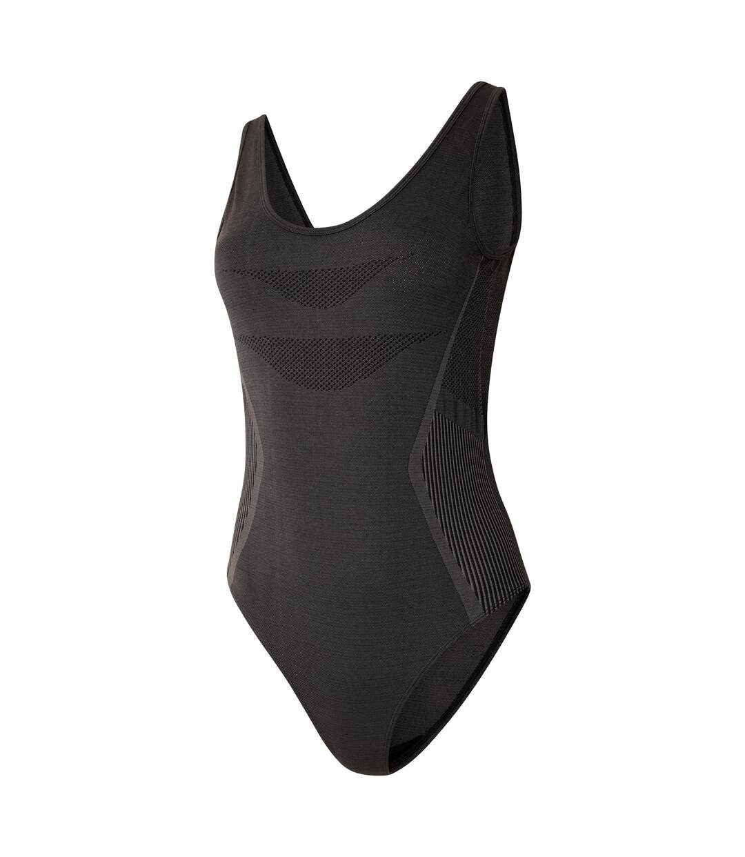 Dare 2B Womens/Ladies Don't Sweat It Recycled One Piece Swimsuit (Maillot une pièce recyclé) (Noir) - UTRG6924-3