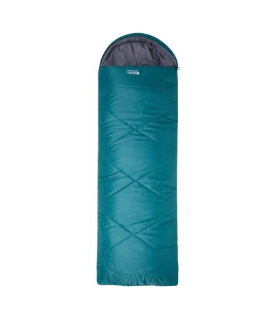 Mountain Warehouse Unisex Adult Summit 250 Left Zip Square Winter Sleeping Bag (Petrol) (One Size) - UTMW1660