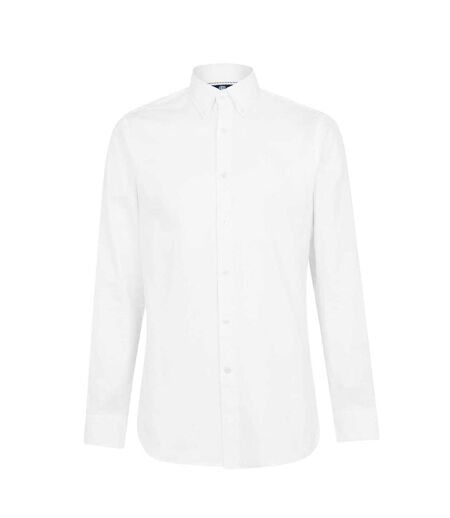 Chemise À Boutons Homme Blanc Haines And Bonner