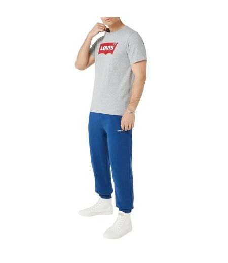 Mens Batwing Logo T-shirt Grey Red Levis