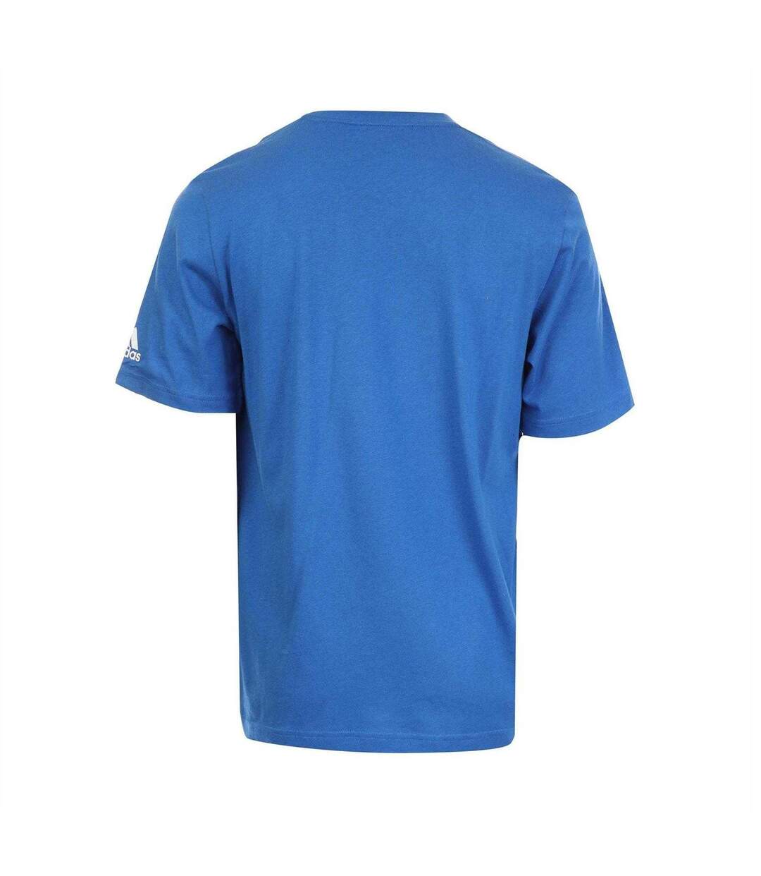 T-shirt Motif/style Uni Homme Bleu Adidas-2