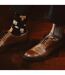 1 Pack Unisex Mismatched Novelty Odd Socks - Whisky-2