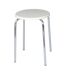 Tabouret pour salle de bain - Blanc-1