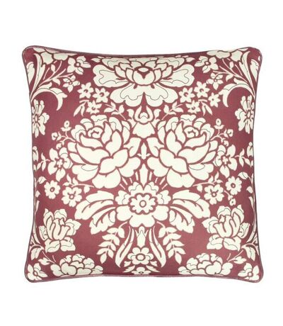 Paoletti Melrose Floral Throw Pillow Cover (Mulberry) (One Size) - UTRV2621