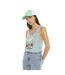 Débardeur femme loose Skull Flower Vondutch-1