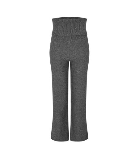 Pantalon Motif/style Se Rabat Sur L'avant Off Femme Gris Foncé Off White