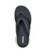 Mens go walk flex vallejo sandals navy/white Skechers