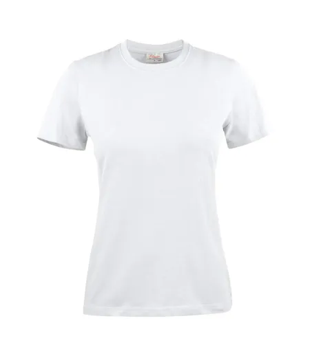 Womens/ladies Heavy T-shirt White Printer