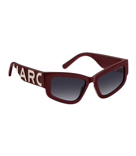 Womens/ladies Cat Eye Sunglasses 55cm Burgundy Beige Marc Jacobs