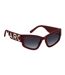 Womens/ladies Cat Eye Sunglasses 55cm Burgundy Beige Marc Jacobs-3