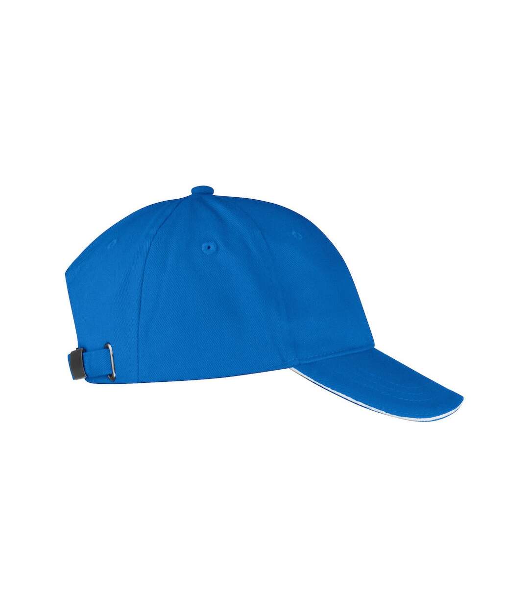 Casquette davis adulte bleu roi Clique-4