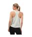 Womens/ladies run for the oceans tank top green Adidas-2