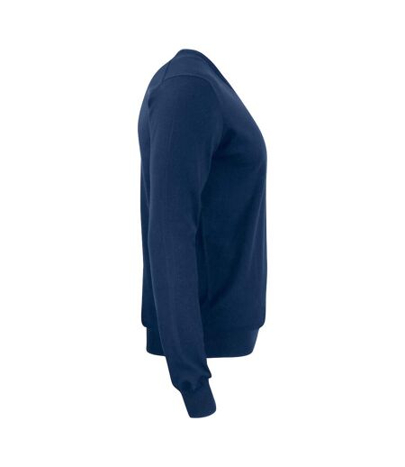 Mens Oakville V Neck Sweatshirt Dark Navy Cutter & Buck