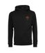 Sweat À Capuche Motif/style Rose Homme Noir Mister Tee-2