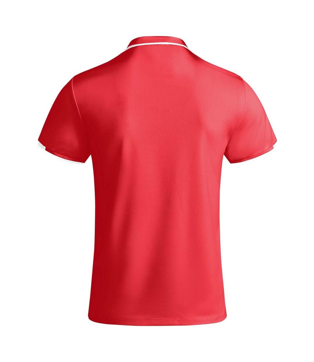 Polo tamil homme rouge / blanc Roly-2