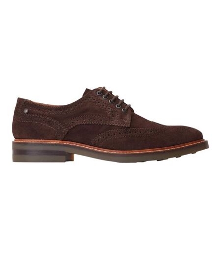 Chaussures Brogues Hatfield Classic Homme Marron Foncé Base London