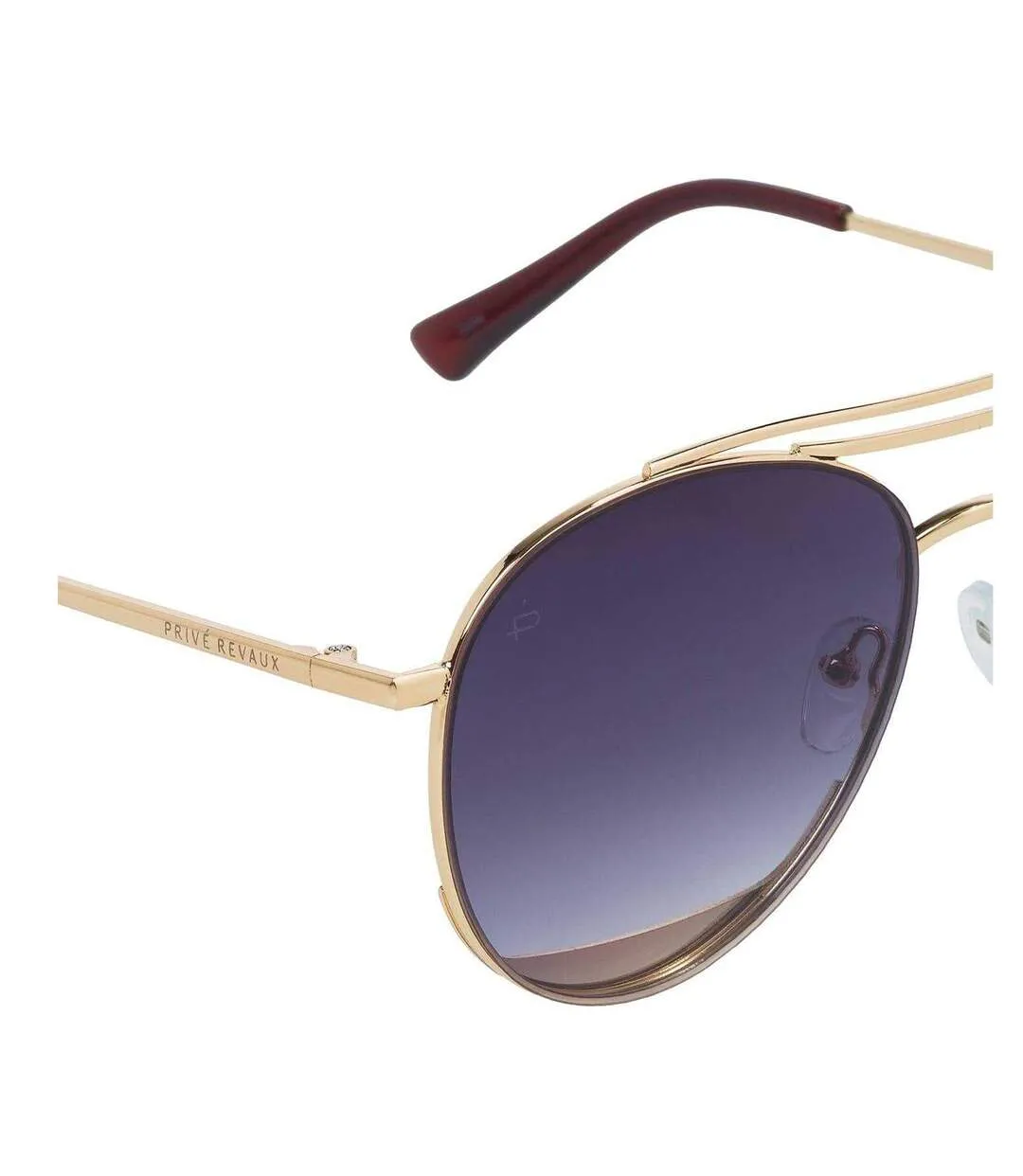 Lunettes De Soleil Adulte Taille Unique Jaune Or Prive Revaux-3