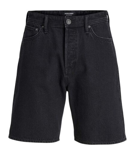 Mens Tony Jean Shorts Black Denim Jack And Jones