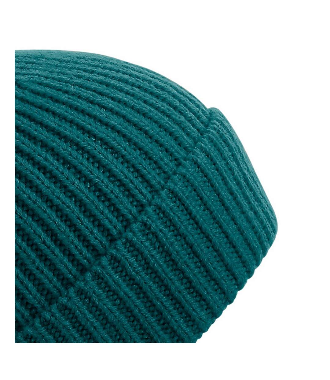 Beechfield Unisex Engineered Knit Ribbed Beanie (Ocean Green) - UTRW7312-2