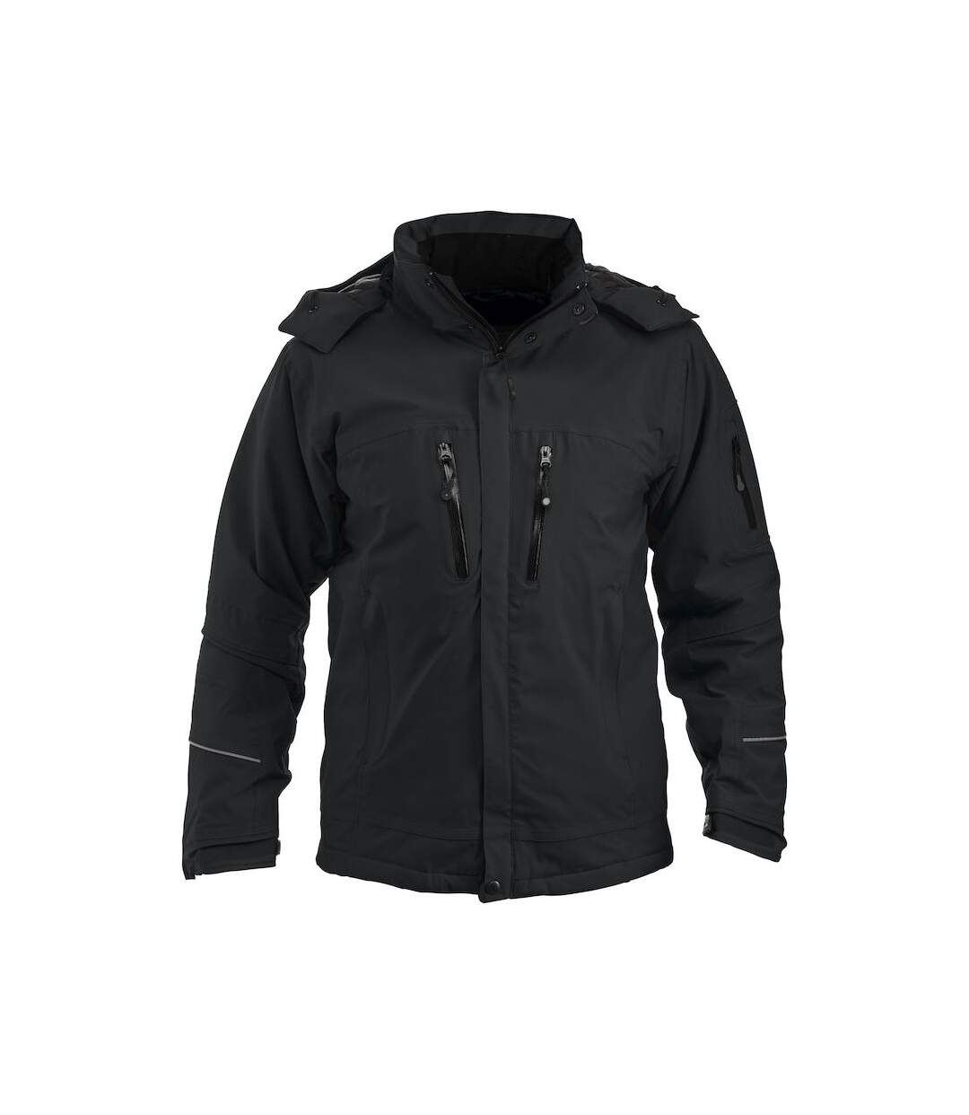 Veste softshell sanders homme noir Clique-1