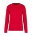 Kariban Unisex Adult Eco Friendly Crew Neck Sweatshirt (Red)