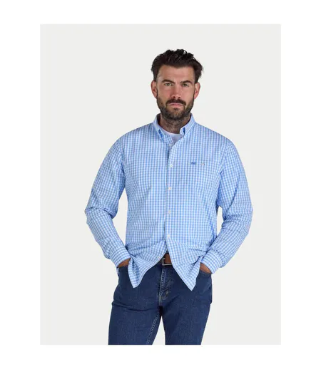 Chemise Homme Bleu Ciel Raging Bull