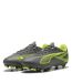 Mens Ultra Play Firm Ground Football Boots Silver Yellow Puma-1