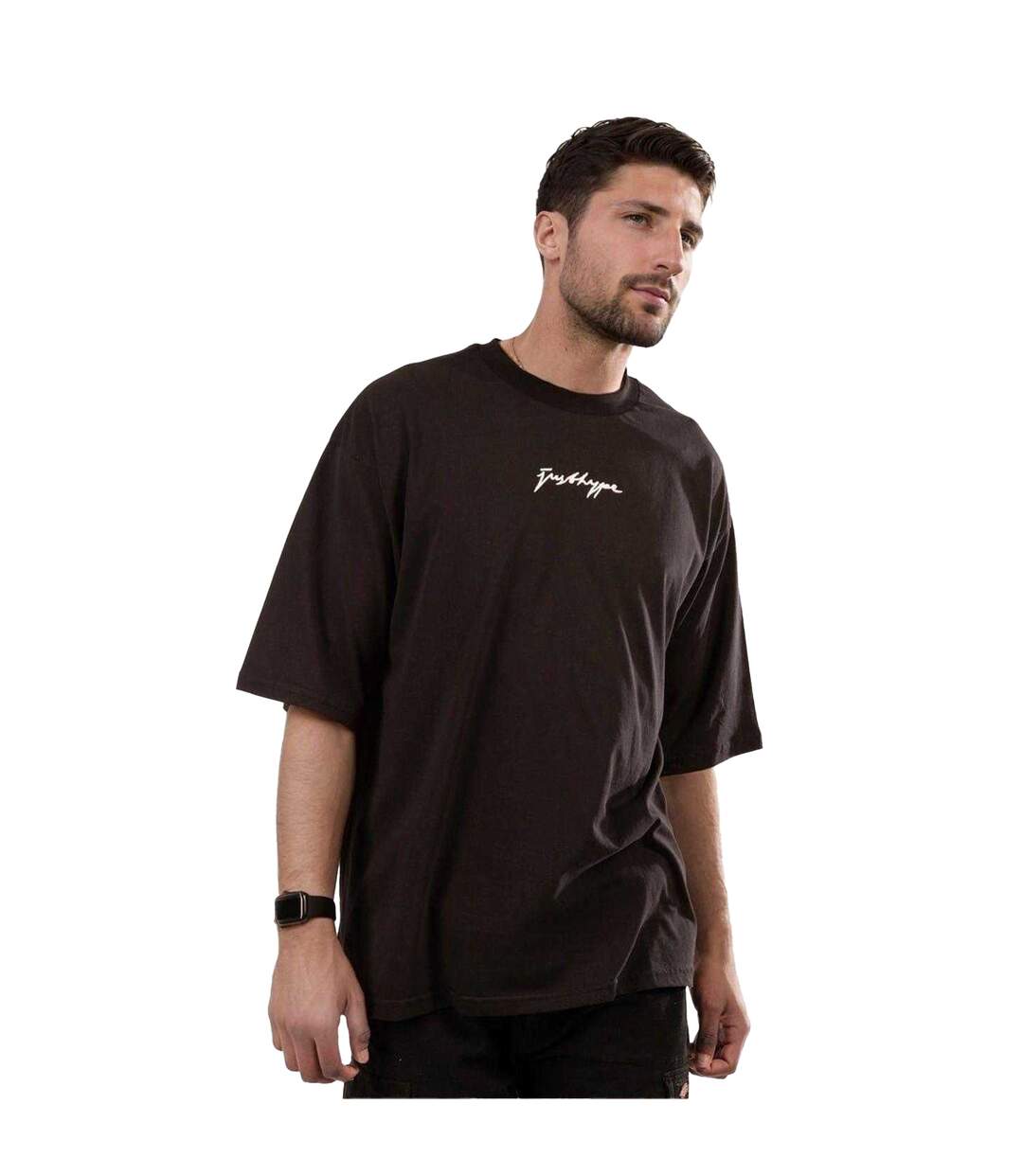 T-shirt Homme Noir Hype-2