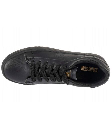 Baskets Motif/style Logo Femme Noir Big Star