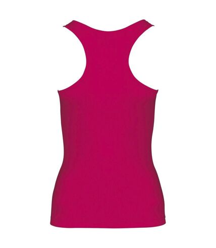 Débardeur de sport - Femme - PA442 - rose fuchsia