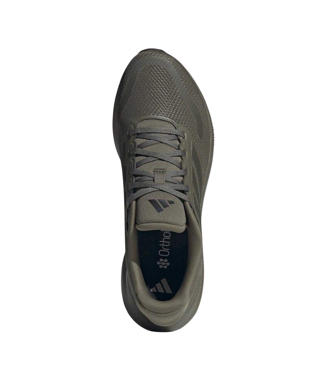 Baskets Falcon Homme Kaki Noir Adidas-4