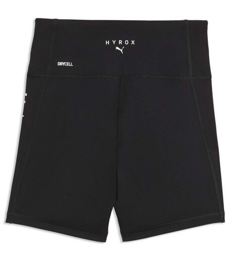 Womens/ladies Hyrox Compression Shorts Black Puma