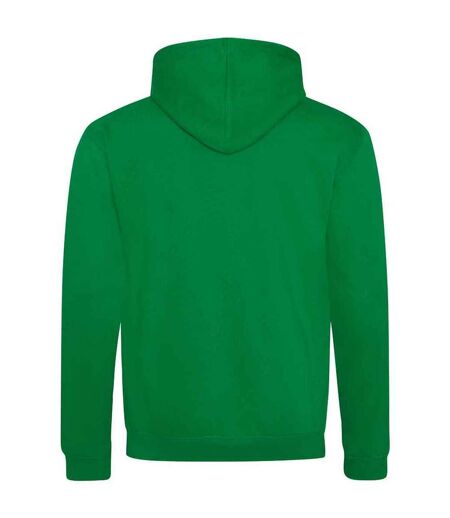 Sweat à capuche varsity femme vert kelly / blanc Awdis