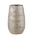 Vase Déco Irrégulier Rugueux 31cm Argent-1