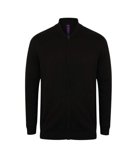 Cardigan Adulte Noir Henbury