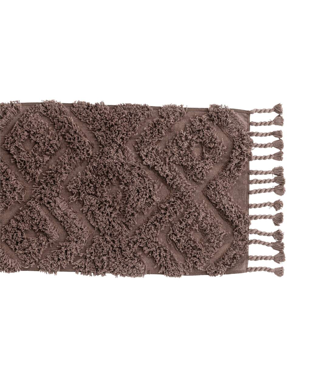 Tapis de Salle de Bain Hilma 50x80cm Marron-2