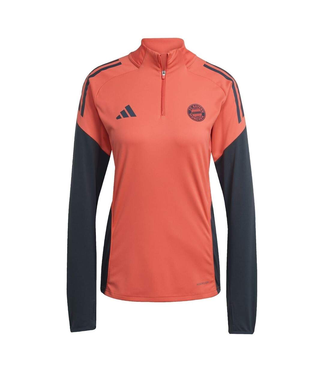 Haut Entraînement Motif/style Fc Bayern Munich Tiro Competition Femme Orange Adidas-2