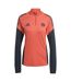 Haut Entraînement Motif/style Fc Bayern Munich Tiro Competition Femme Orange Adidas-2