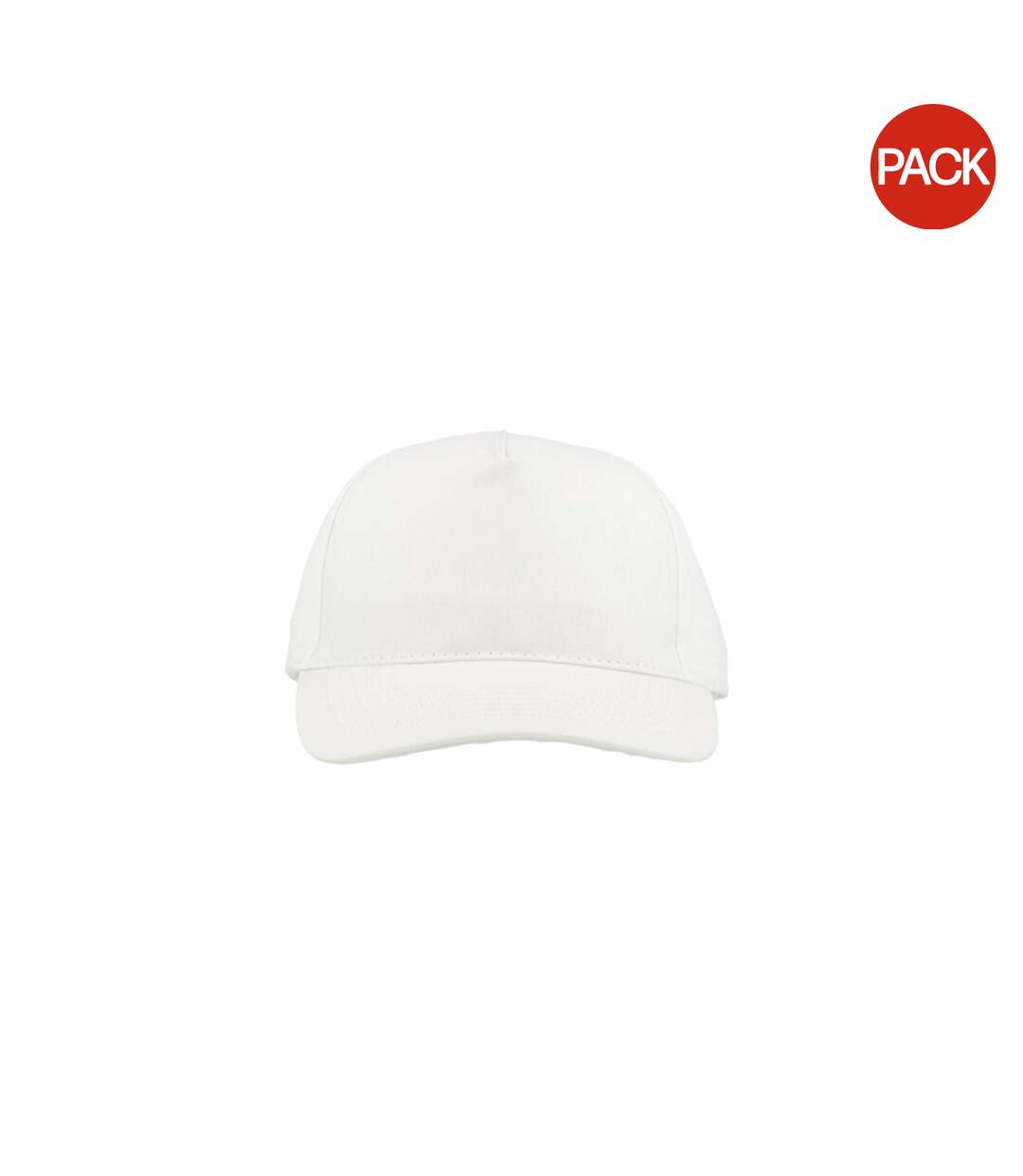 Lot de 2  casquettes start adulte blanc Atlantis-1