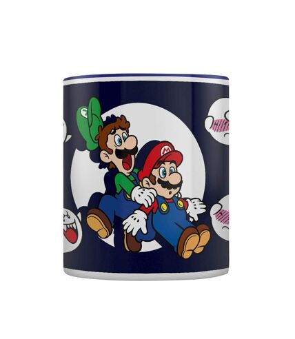 Super Mario - Mug BOOS (Bleu / Blanc) (Taille unique) - UTPM2369
