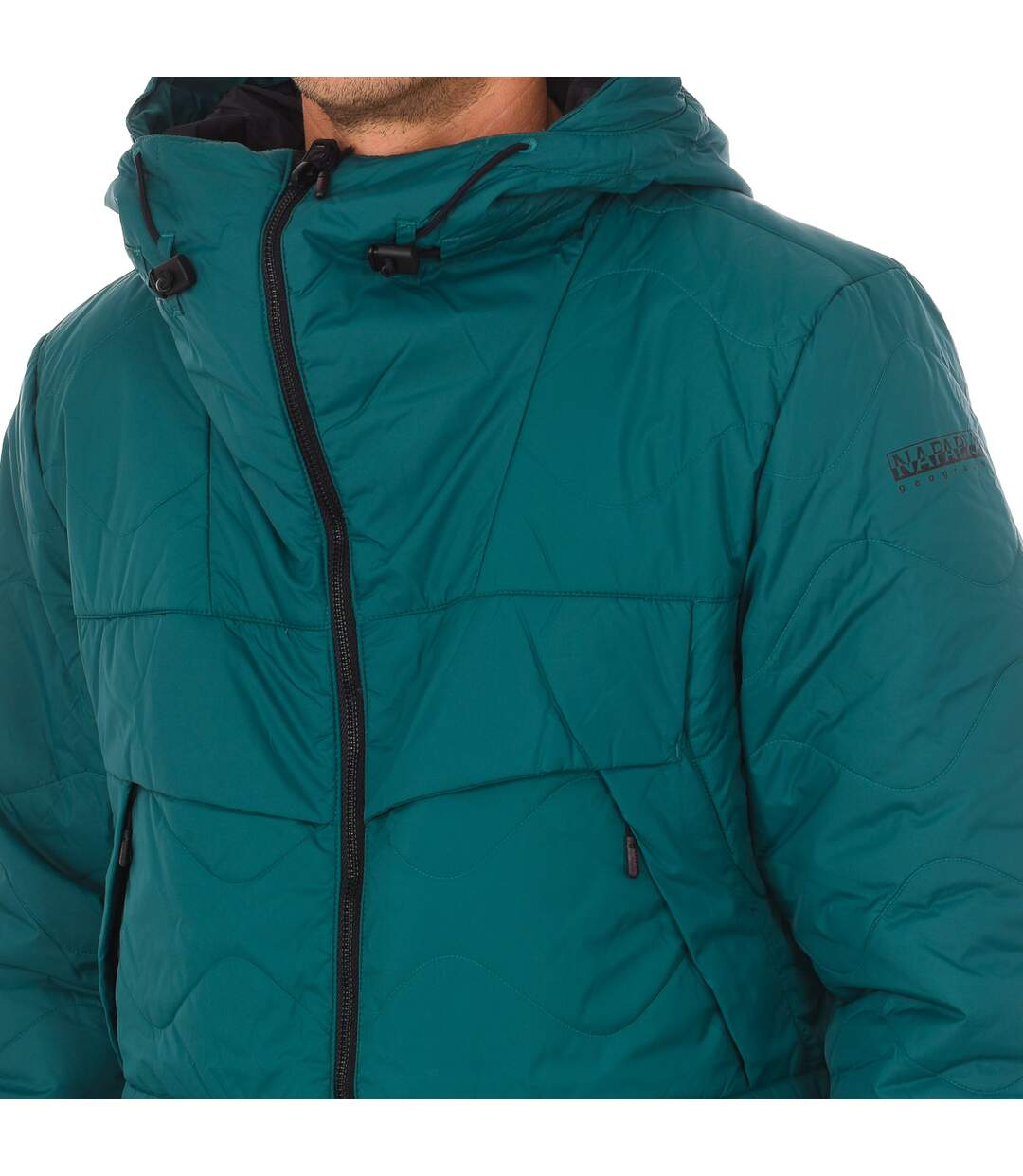 Padded jacket with hood NP0A4FM2 men-2