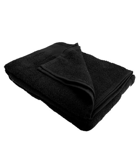 SOLS Island 100 Bath Sheet / Towel (100 X 150cm) (Black) (ONE) - UTPC366