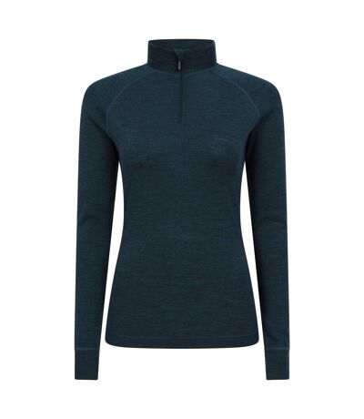 Haut thermique femme bleu sarcelle Mountain Warehouse