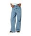 Jean droit bleu femme kaporal song-1