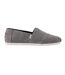 Womens/ladies alpargata classic loafers grey Toms-3