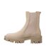 Bottes Mi-mollet Betty-1 Femme Brun-beige Only-3