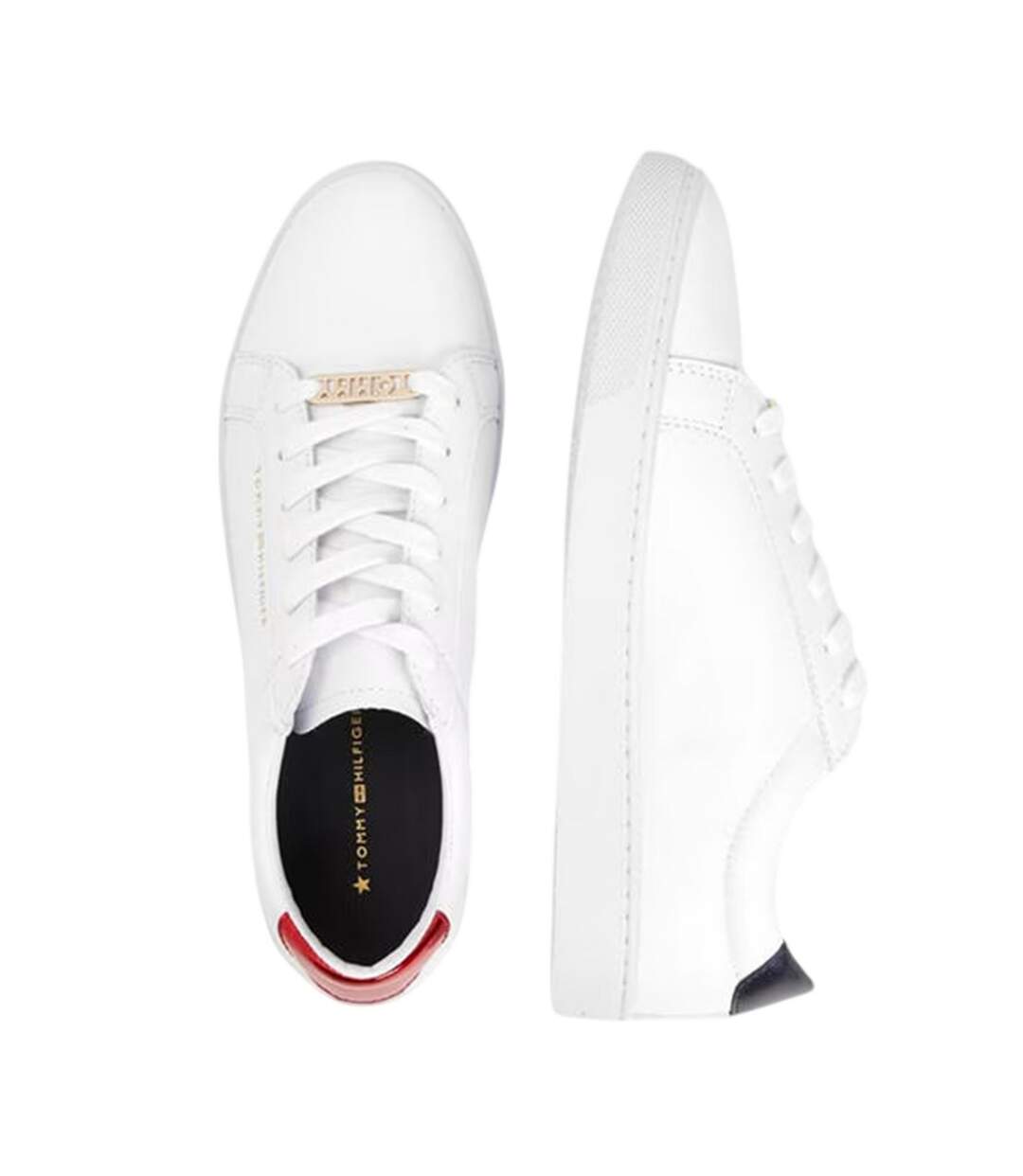 Baskets Essential Femme Blanc Tommy Hilfiger-4