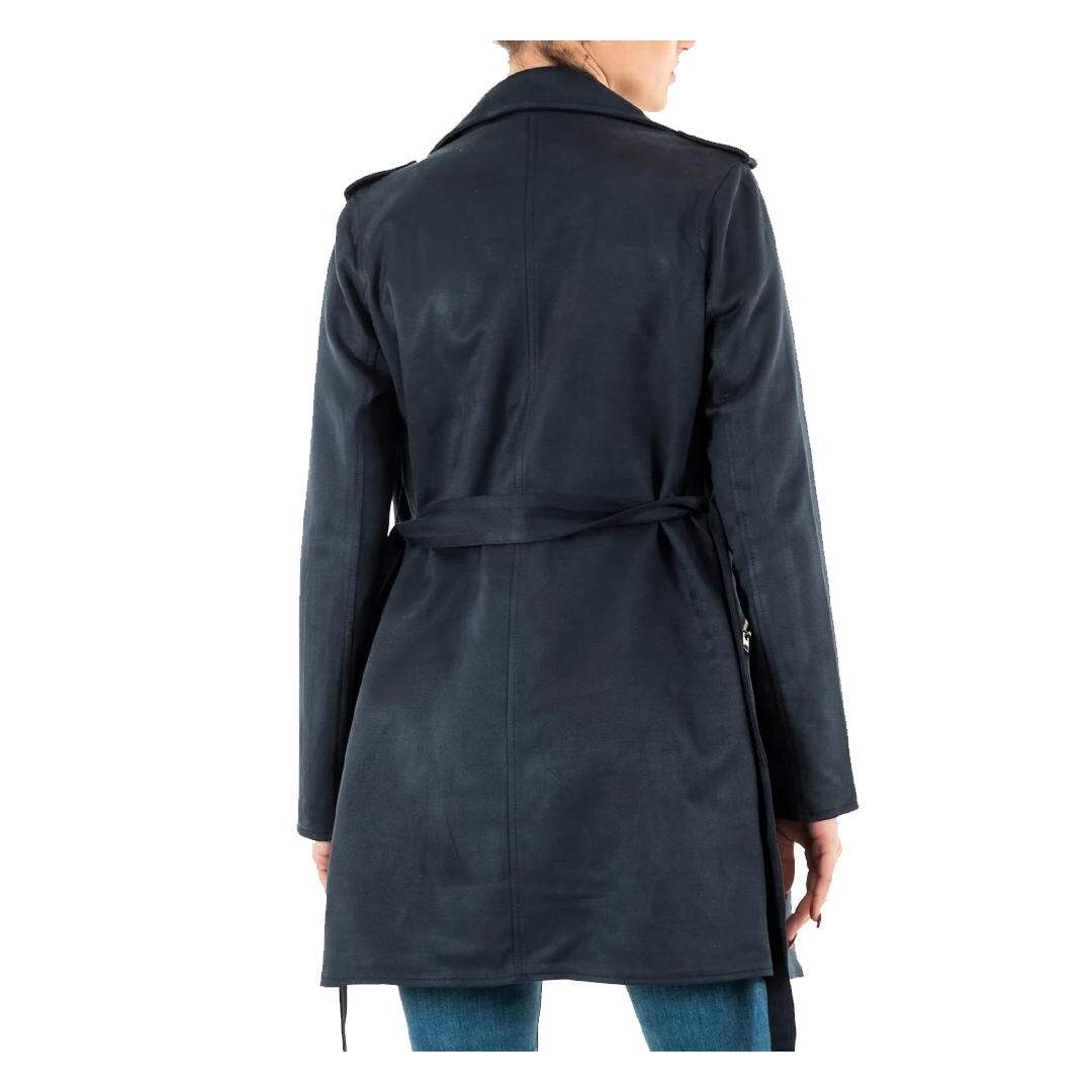 Manteau Long Marine Femme Morgan GARIA - 34-2