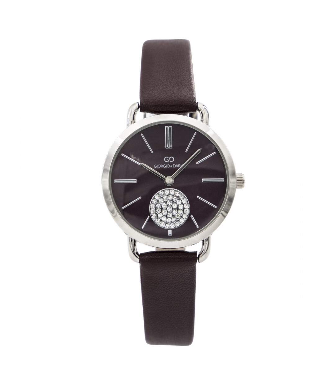 Montre Fashion Femme Violet GIORGIO Strass-1