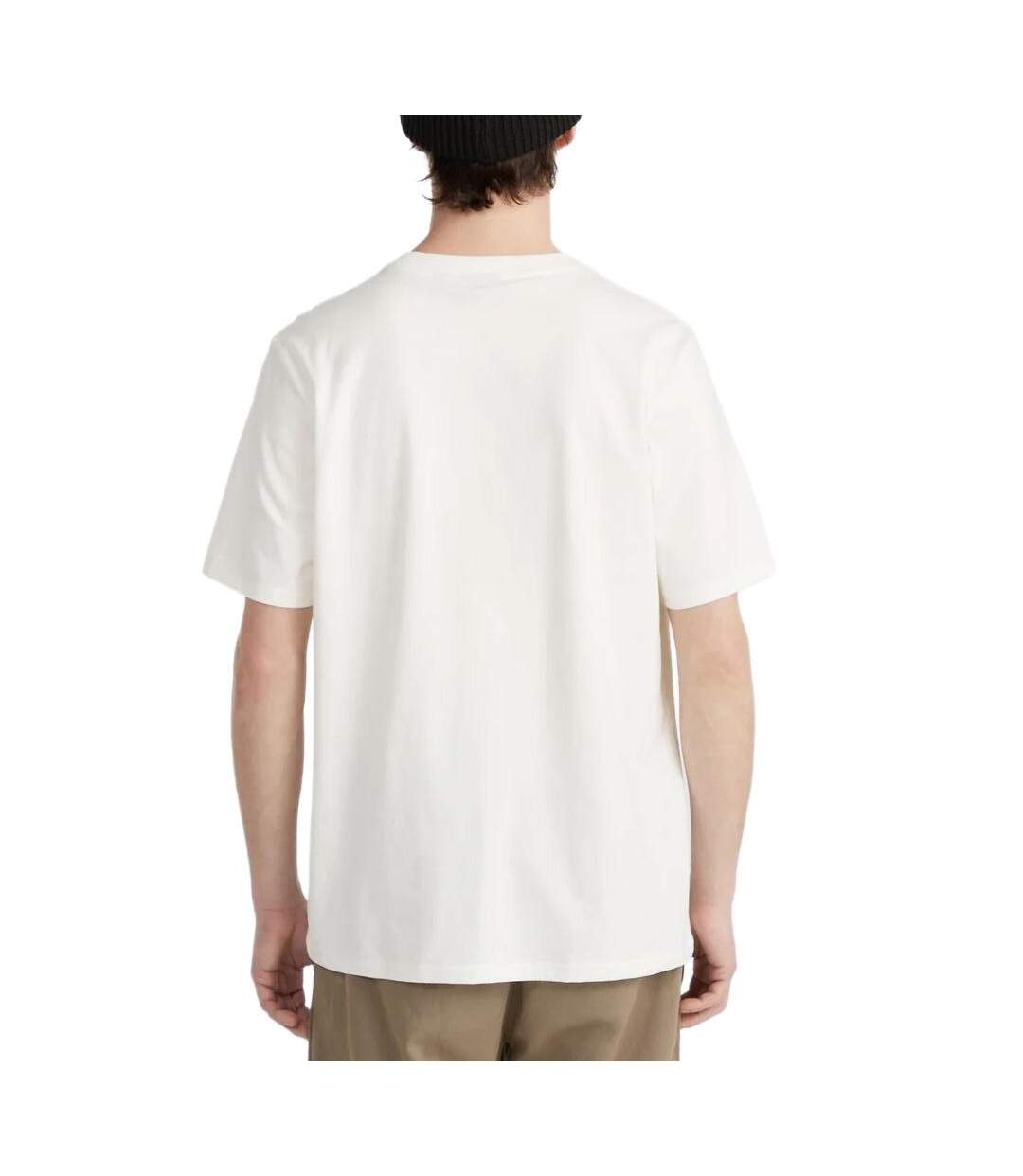 T-Shirt blanc homme o'neill chest-2